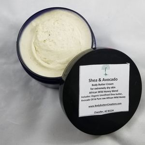 Shea & Avocado Body Butter With African Wild honey